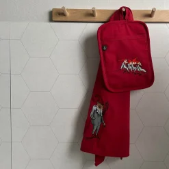 Porsgrunds Porselænsfabrik Nisse Kjøkkenhåndkle 70x50cm Rød<PORSGRUNDS PORSELÆNSFABRIK Clearance