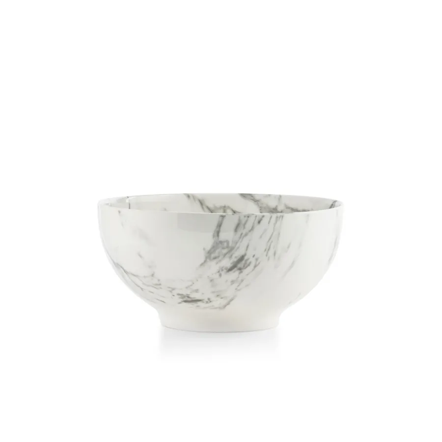 Porsgrunds Porselænsfabrik Marmor Bolle 14cm<PORSGRUNDS PORSELÆNSFABRIK