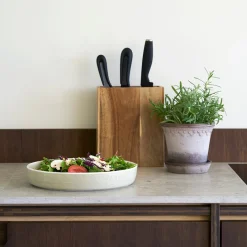 Porsgrunds Porselænsfabrik De Cuisson Knivblokk Tre<PORSGRUNDS PORSELÆNSFABRIK Best