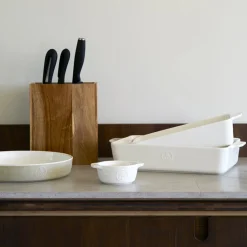 Porsgrunds Porselænsfabrik De Cuisson Knivblokk Tre<PORSGRUNDS PORSELÆNSFABRIK Best