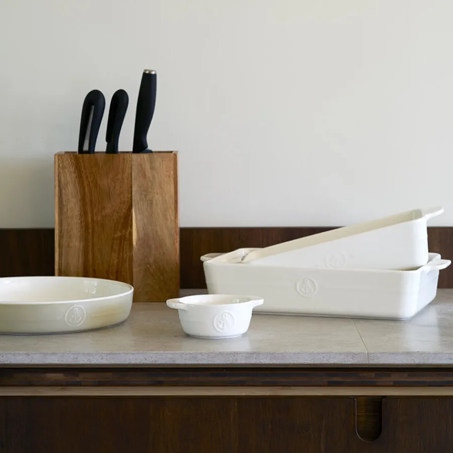 Porsgrunds Porselænsfabrik De Cuisson Knivblokk Tre<PORSGRUNDS PORSELÆNSFABRIK Best