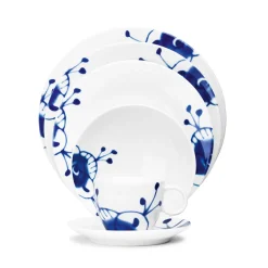 Porsgrunds Porselænsfabrik Maxistrå Blå Flat Tallerken 28 cm<PORSGRUNDS PORSELÆNSFABRIK Discount