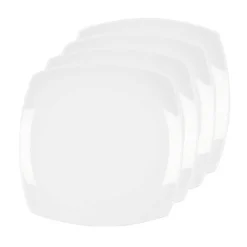 Porsgrunds Porselænsfabrik Sense Firkantet Tallerken 27cm 4pk<PORSGRUNDS PORSELÆNSFABRIK Discount