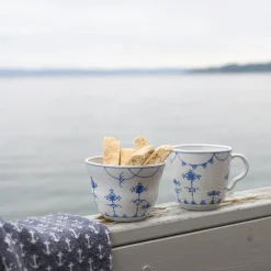 Porsgrunds Porselænsfabrik Bølge Strå Skål Lyslykt 11cm<PORSGRUNDS PORSELÆNSFABRIK Online
