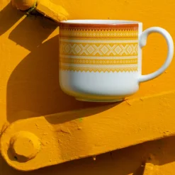 Porsgrunds Porselænsfabrik Marius Trend Krus 25 Cl Gul 2pk<PORSGRUNDS PORSELÆNSFABRIK Clearance