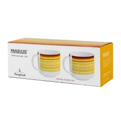 Porsgrunds Porselænsfabrik Marius Trend Krus 25 Cl Gul 2pk<PORSGRUNDS PORSELÆNSFABRIK Clearance
