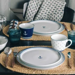 Porsgrunds Porselænsfabrik Maritim Tallerken 26cm<PORSGRUNDS PORSELÆNSFABRIK Online