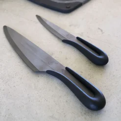 Porsgrunds Porselænsfabrik De Cuisson Knivsett 10cm & 16cm<PORSGRUNDS PORSELÆNSFABRIK Outlet