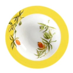 Porsgrunds Porselænsfabrik Citron Dyp Tallerken 20,5cm<PORSGRUNDS PORSELÆNSFABRIK