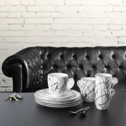 Porsgrunds Porselænsfabrik Partitur Krus 35 cl<PORSGRUNDS PORSELÆNSFABRIK Sale