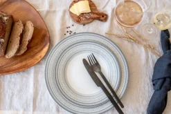 Porsgrunds Porselænsfabrik Marius Tallerken Flat 28 cm Grå 4pk<PORSGRUNDS PORSELÆNSFABRIK Outlet