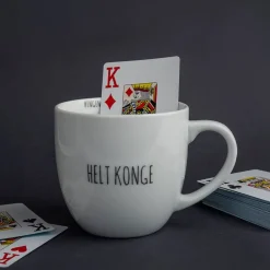 Porsgrunds Porselænsfabrik Hashtag Krus 38 cl Helt Konge<PORSGRUNDS PORSELÆNSFABRIK Outlet