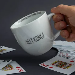 Porsgrunds Porselænsfabrik Hashtag Krus 38 cl Helt Konge<PORSGRUNDS PORSELÆNSFABRIK Outlet