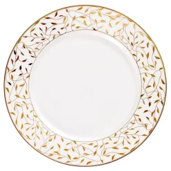 Porsgrunds Porselænsfabrik Cecilie Gull Tallerken Flat 27 cm<PORSGRUNDS PORSELÆNSFABRIK Hot