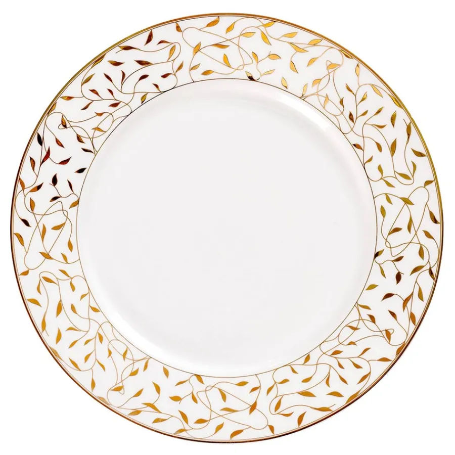 Porsgrunds Porselænsfabrik Cecilie Gull Tallerken Flat 27 cm<PORSGRUNDS PORSELÆNSFABRIK Hot