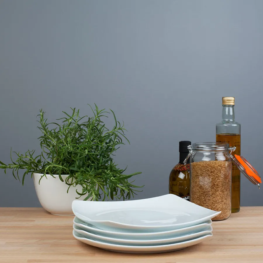 Porsgrunds Porselænsfabrik Sense Tallerken Firkant 27 cm<PORSGRUNDS PORSELÆNSFABRIK Online