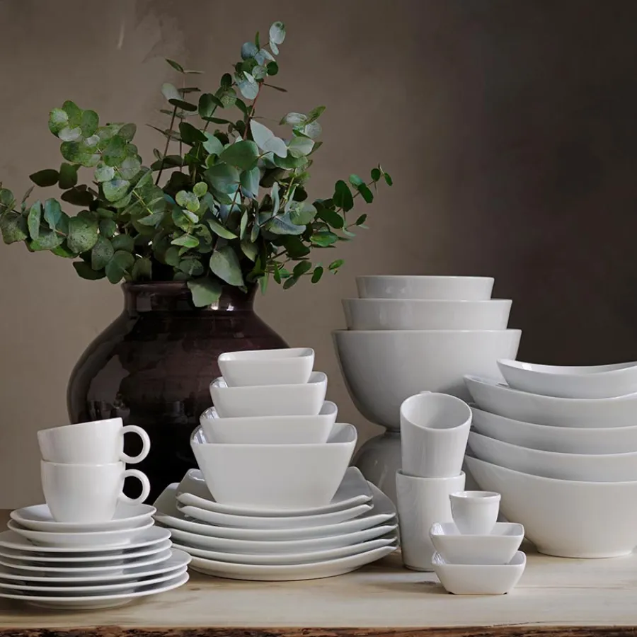 Porsgrunds Porselænsfabrik Sense Tallerken Firkant 27 cm<PORSGRUNDS PORSELÆNSFABRIK Online