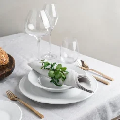 Porsgrunds Porselænsfabrik Victoria Hvit Tallerken 27cm<PORSGRUNDS PORSELÆNSFABRIK Hot