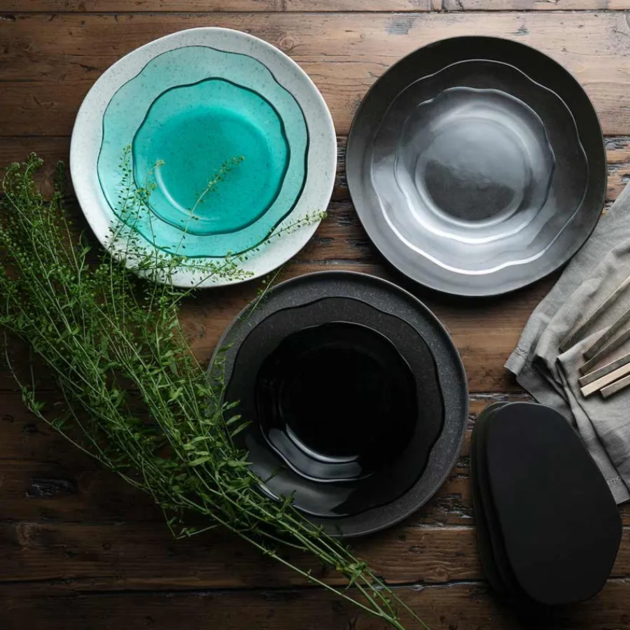 Porsgrunds Porselænsfabrik Natur Dessertskål 15,5cm Klart Glass 4pk<PORSGRUNDS PORSELÆNSFABRIK Clearance