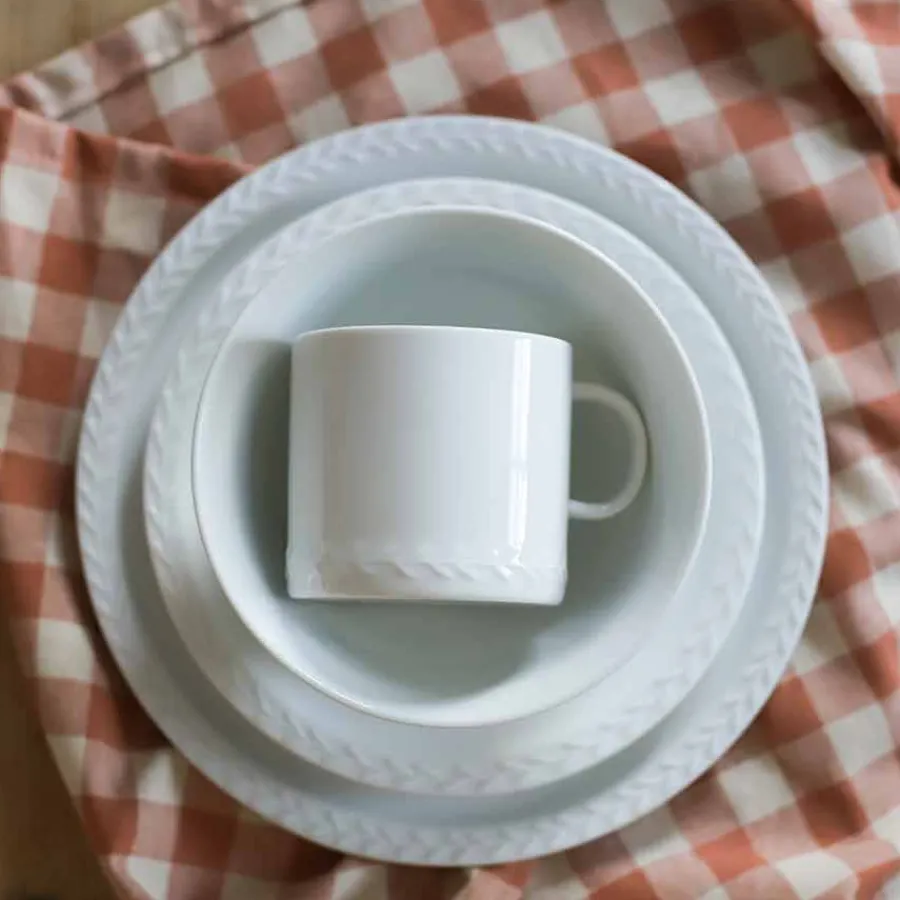 Porsgrunds Porselænsfabrik Pors Tallerken 26cm Hvit<PORSGRUNDS PORSELÆNSFABRIK Best