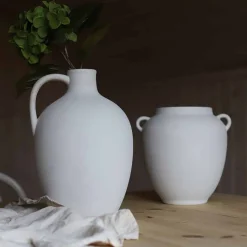 Porsgrunds Porselænsfabrik Cleo Vase Keramikk 34cm Beige<PORSGRUNDS PORSELÆNSFABRIK Sale