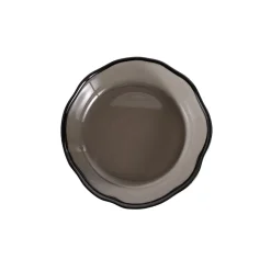 Porsgrunds Porselænsfabrik Asjett 22cm Koksgrått Glass 4pk<PORSGRUNDS PORSELÆNSFABRIK Clearance