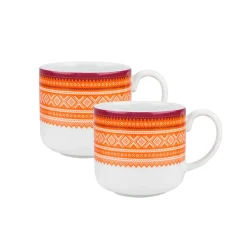 Porsgrunds Porselænsfabrik Marius Trend Krus 25 Cl Orange 2pk<PORSGRUNDS PORSELÆNSFABRIK Discount