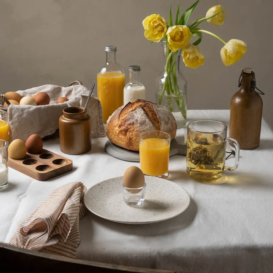 Porsgrunds Porselænsfabrik Natur Asjett 21cm Lys Granitt<PORSGRUNDS PORSELÆNSFABRIK Online