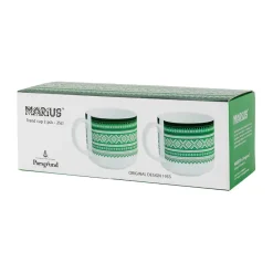 Porsgrunds Porselænsfabrik Marius Trend Krus 25 cl Grønn 2pk<PORSGRUNDS PORSELÆNSFABRIK Best