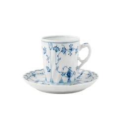 Porsgrunds Porselænsfabrik Bogstad Stråmønster Kopp 16cl med Skål<PORSGRUNDS PORSELÆNSFABRIK Online