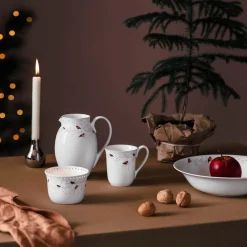 Porsgrunds Porselænsfabrik Dompap Telys Lykt 7 cm<PORSGRUNDS PORSELÆNSFABRIK Sale