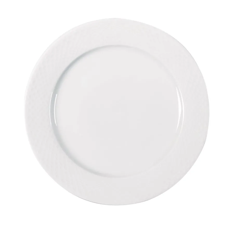 Porsgrunds Porselænsfabrik Fasett Tallerken Flat 25 cm<PORSGRUNDS PORSELÆNSFABRIK Online