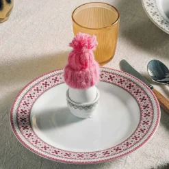 Porsgrunds Porselænsfabrik Ingrid Asjett 22cm Rosa<PORSGRUNDS PORSELÆNSFABRIK Hot