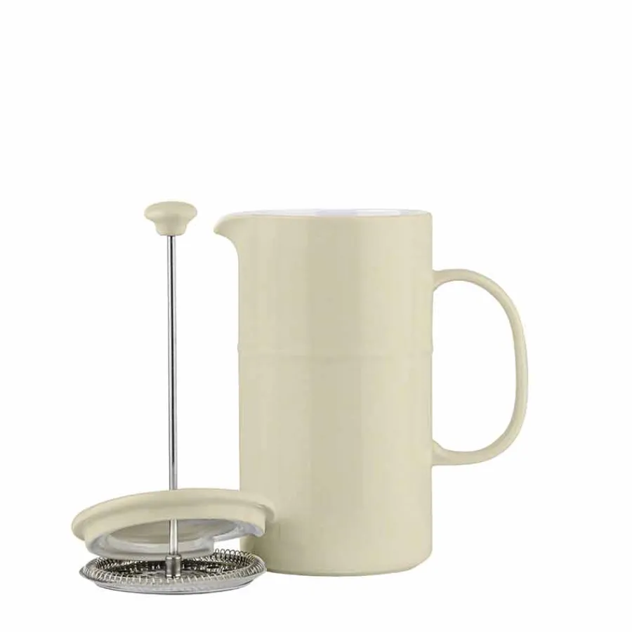 Porsgrunds Porselænsfabrik Ildfast Presskanne 1L Beige<PORSGRUNDS PORSELÆNSFABRIK Clearance