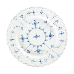 Porsgrunds Porselænsfabrik Bogstad Stråmønster Tallerken 27cm<PORSGRUNDS PORSELÆNSFABRIK Hot