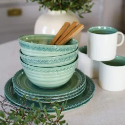 Porsgrunds Porselænsfabrik Pors Tallerken 21cm Grønn<PORSGRUNDS PORSELÆNSFABRIK New