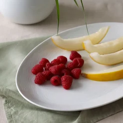 Porsgrunds Porselænsfabrik Bølge Hvitt Ovalt Serveringsfat 39cm<PORSGRUNDS PORSELÆNSFABRIK Online