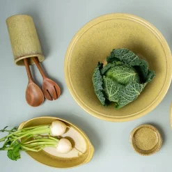 Porsgrunds Porselænsfabrik Terra Redskapskrukke Ocre<PORSGRUNDS PORSELÆNSFABRIK Online