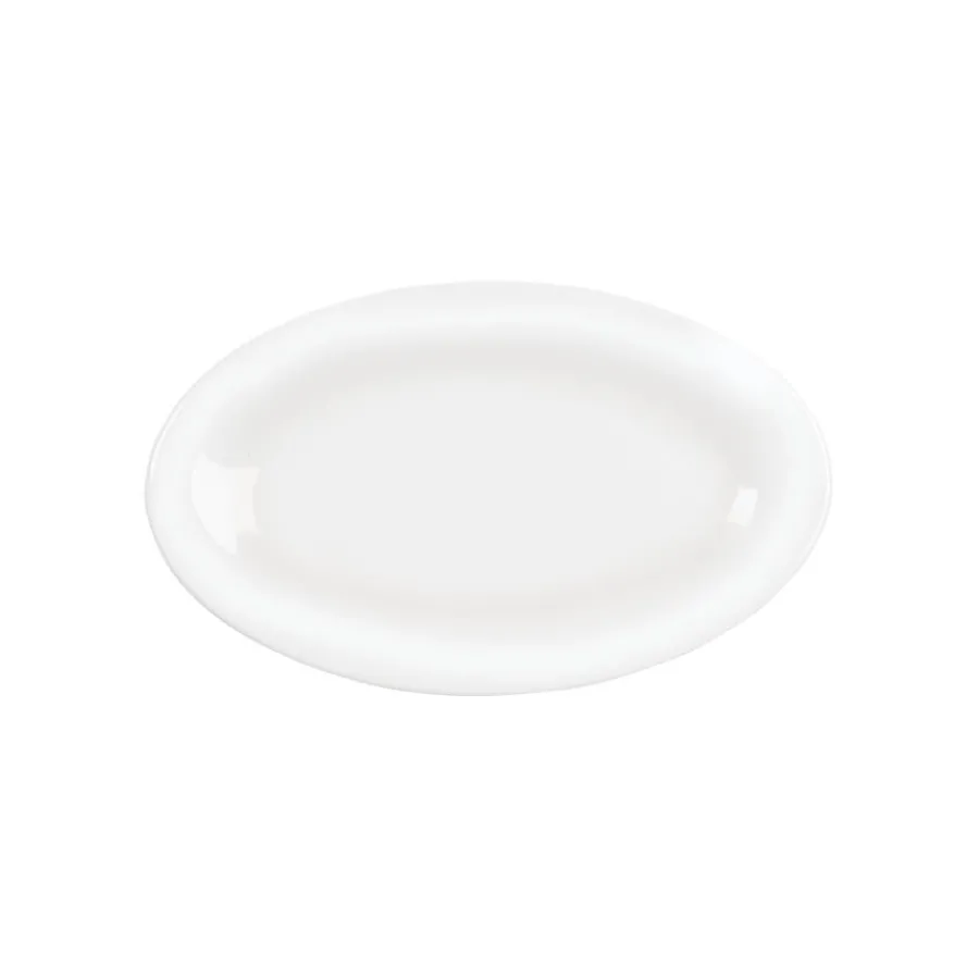 Porsgrunds Porselænsfabrik Sense Oval Asjett 13x20cm<PORSGRUNDS PORSELÆNSFABRIK Online