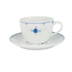 Porsgrunds Porselænsfabrik Ministrå Kopp & Skål Kaffe 22 cl<PORSGRUNDS PORSELÆNSFABRIK Outlet