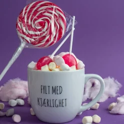 Porsgrunds Porselænsfabrik Hashtag Krus 38 cl Fylt Med Kjærlighet<PORSGRUNDS PORSELÆNSFABRIK New