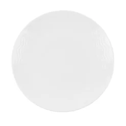Porsgrunds Porselænsfabrik Bølge Hvitt Tallerken 27 cm<PORSGRUNDS PORSELÆNSFABRIK