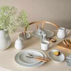 Porsgrunds Porselænsfabrik Bølge Hvitt Tallerken 27 cm<PORSGRUNDS PORSELÆNSFABRIK