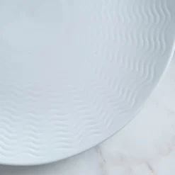 Porsgrunds Porselænsfabrik Bølge Hvitt Tallerken 27 cm<PORSGRUNDS PORSELÆNSFABRIK