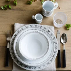 Porsgrunds Porselænsfabrik Ingrid Dyp Tallerken 23cm Grå<PORSGRUNDS PORSELÆNSFABRIK Discount