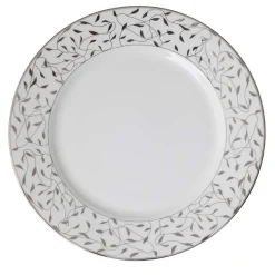 Porsgrunds Porselænsfabrik Cecilie Platinum Tallerken Flat 27 cm<PORSGRUNDS PORSELÆNSFABRIK