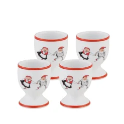 Porsgrunds Porselænsfabrik Nisseservise Eggeglass 4pk<PORSGRUNDS PORSELÆNSFABRIK Hot