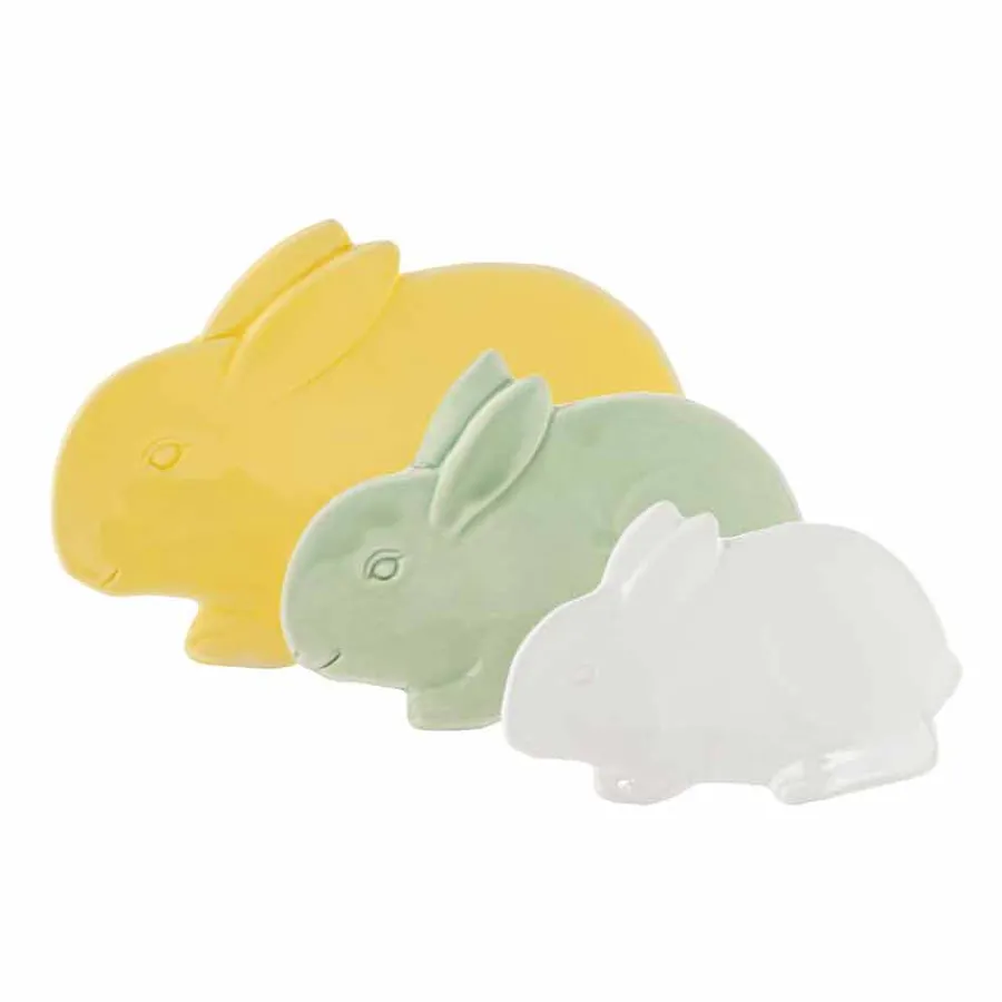 Påske Skål Harer 3pk - Porsgrunds Porselænsfabrik<PORSGRUNDS PORSELÆNSFABRIK Outlet