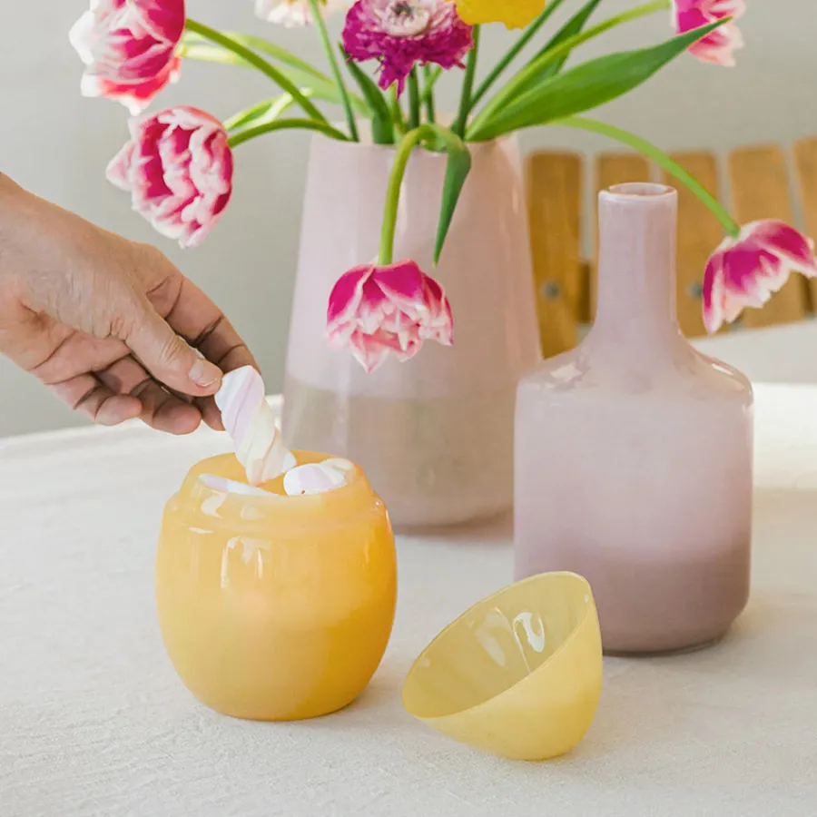 Påskepynt Glassegg fra<HADELAND GLASSVERK Best