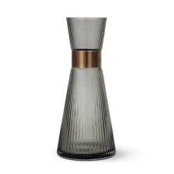 Grand Cru Vannkaraffel m/Riller 1L Grå<ROSENDAHL Discount